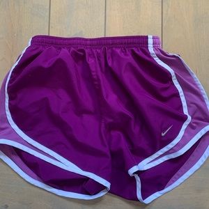 Nike Purple Track Shorts